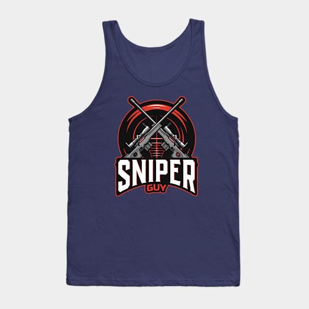 I'm a Sniper Guy Tank Top by JettDes